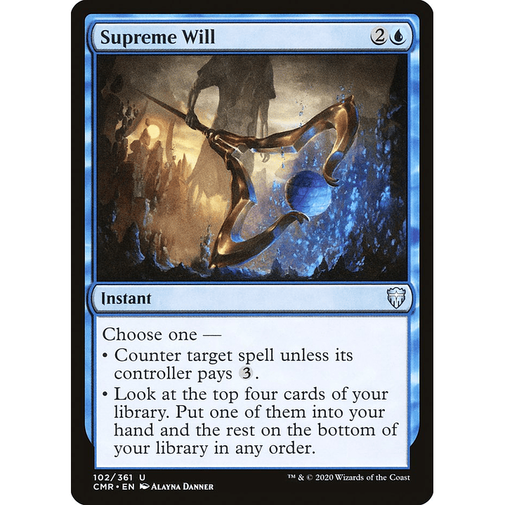 Supreme Will | Español | NM | CMR 1