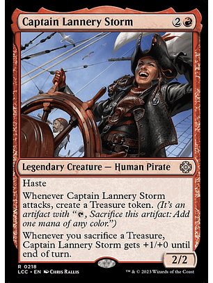 Captain Lannery Storm | Inglés | NM | LCC