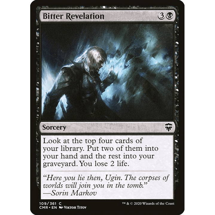 Bitter Revelation | Español | NM | CMR 1