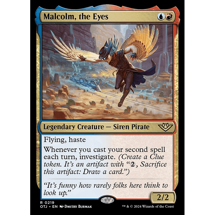 Malcolm, the Eyes | Inglés | NM | OTJ 1