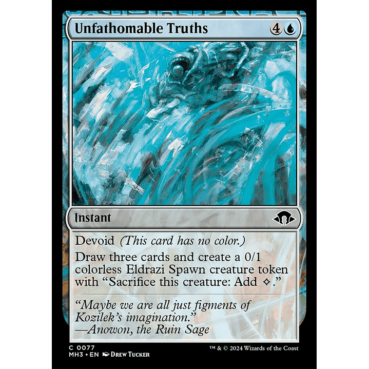 Unfathomable Truths | Inglés | NM | MH3 1