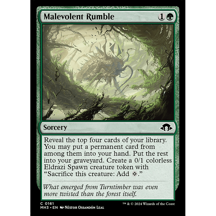 Malevolent Rumble | Inglés | NM | MH3 1