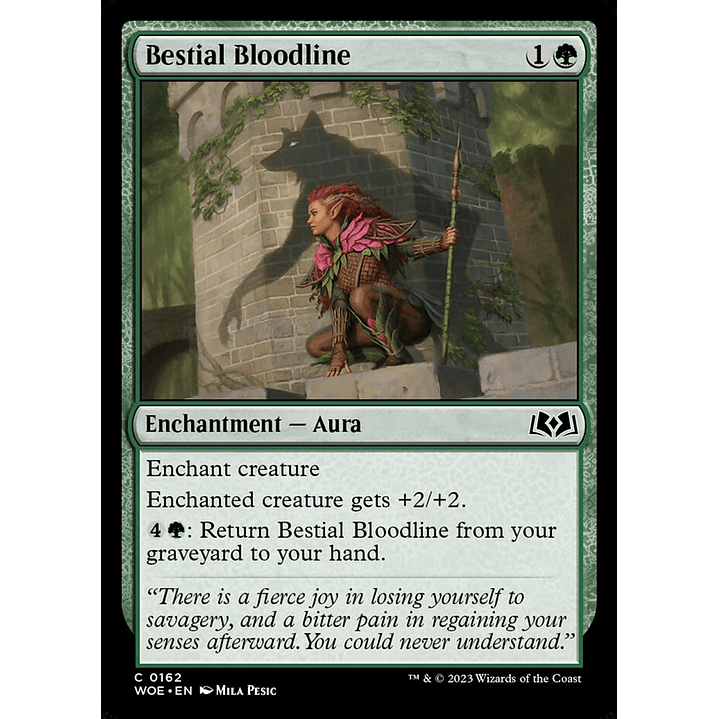 Bestial Bloodline | Español | NM | WOE 1