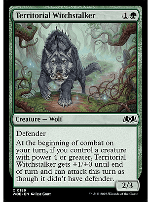 Territorial Witchstalker | Español | NM | WOE