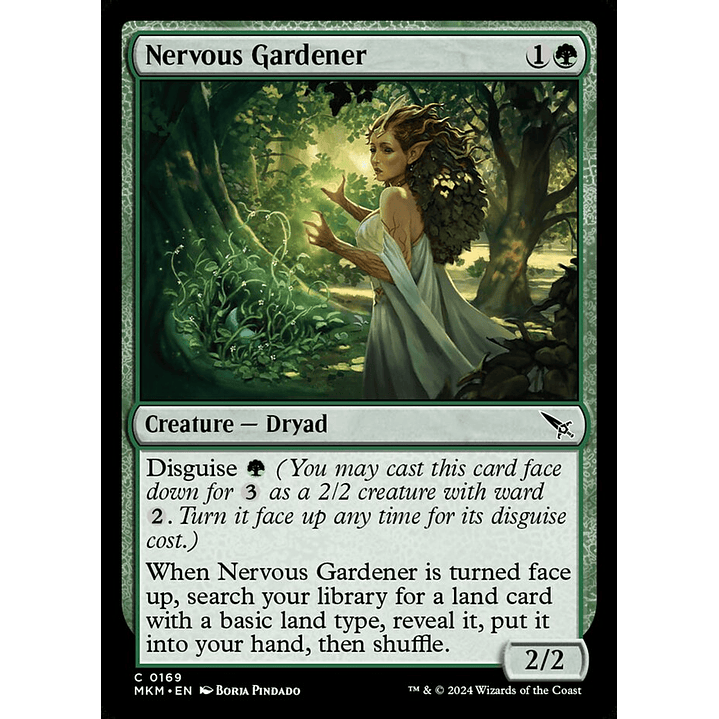 Nervous Gardener | Inglés | NM | MKM 1