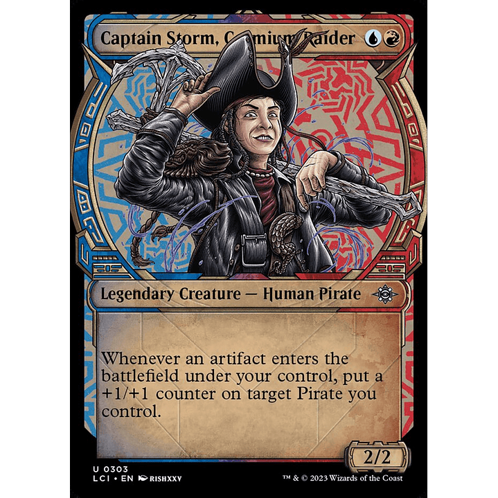 Captain Storm, Cosmium Raider (Showcase) | Español | NM | LCI 1