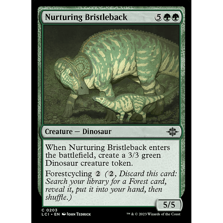 Nurturing Bristleback | Español | NM | LCI 1
