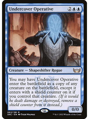 Undercover Operative | Español | NM | SNC