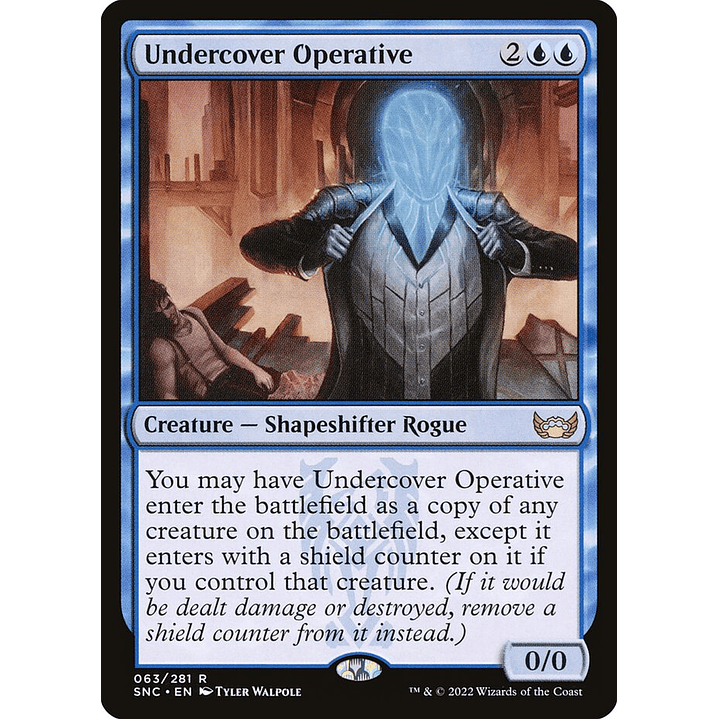 Undercover Operative | Español | NM | SNC 1