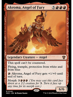 Akroma, Angel of Fury | Inglés | NM | MKC