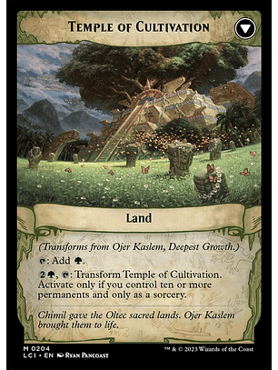 Ojer Kaslem, Deepest Growth // Temple of Cultivation | Inglés | NM | LCI