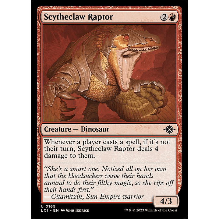 Scytheclaw Raptor | Inglés | NM | LCI 1