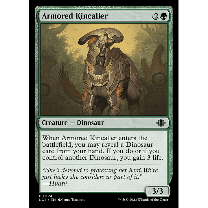 Armored Kincaller | Español | NM | LCI 1
