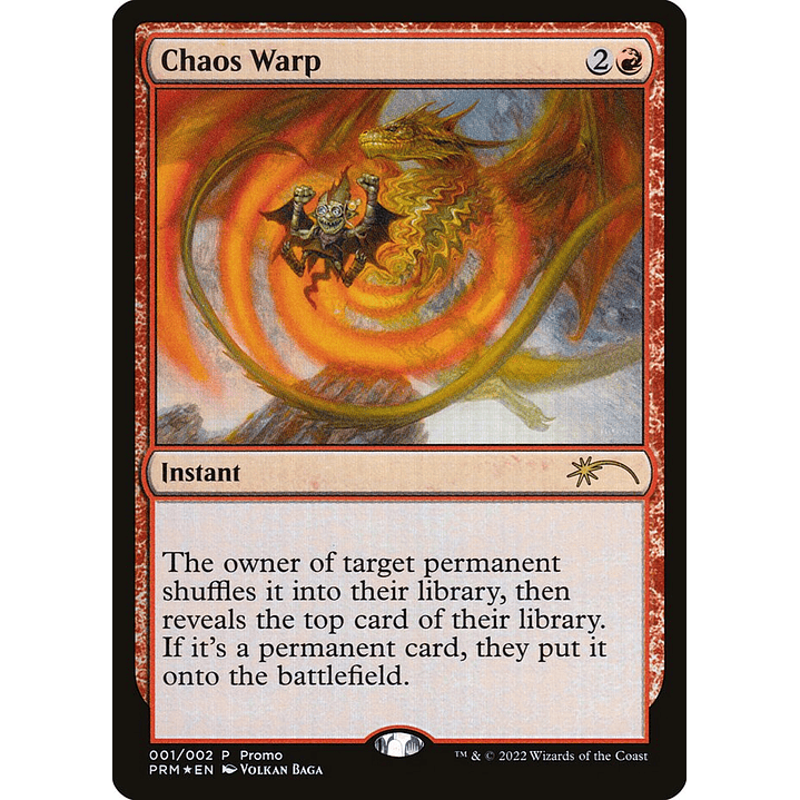 Chaos Warp (foil) | Inglés | NM | PW24 1