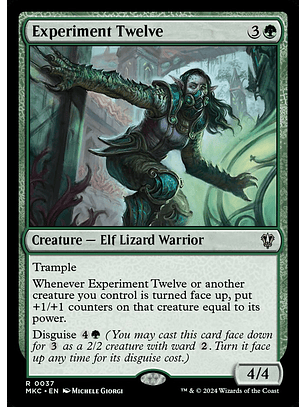 Experiment Twelve | Inglés | NM | MKC