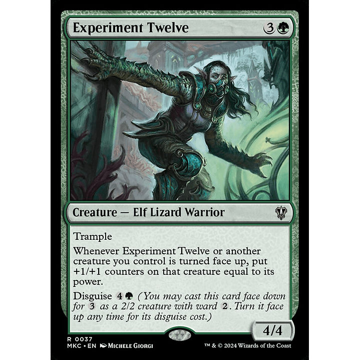 Experiment Twelve | Inglés | NM | MKC 1