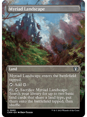 Myriad Landscape (Borderless foil) | Inglés | NM | CMM