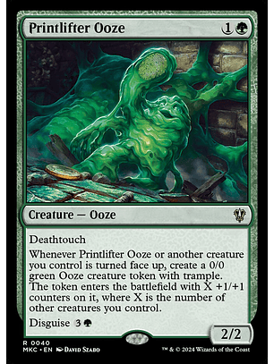 Printlifter Ooze | Inglés | NM | MKC