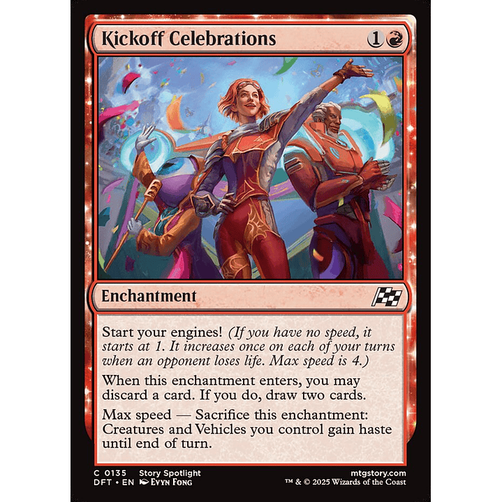 Kickoff Celebrations | Inglés | NM | DFT 1