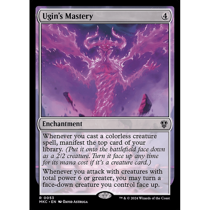 Ugin's Mastery | Inglés | NM | MKC 1