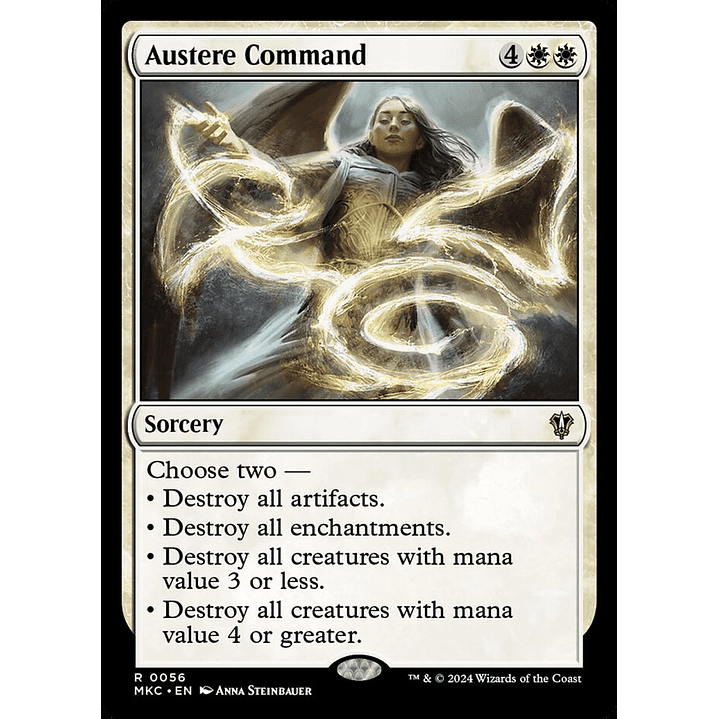 Austere Command | Inglés | NM | MKC 1