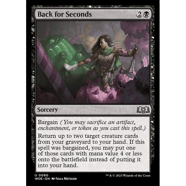 Back for Seconds | Inglés | NM | WOE 1