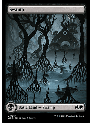 Swamp (foil) | Inglés | NM | WOE