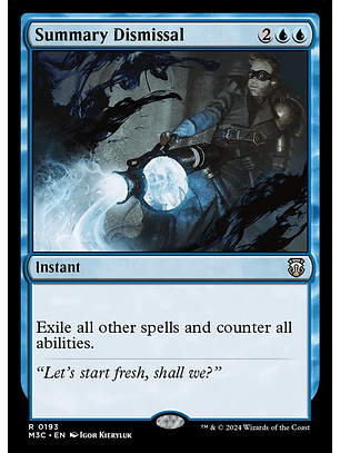 Summary Dismissal | Inglés | NM | M3C