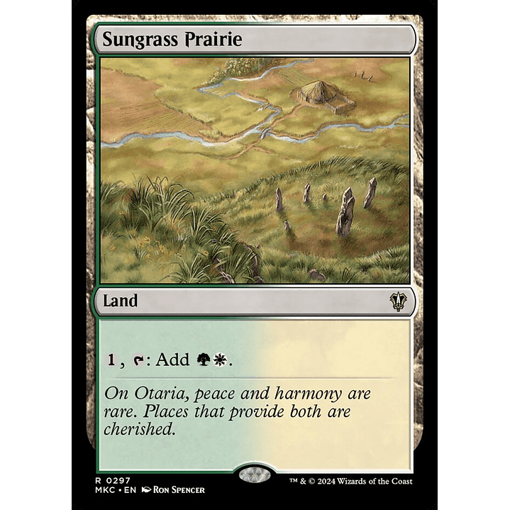 Sungrass Prairie | Inglés | NM | MKC 1