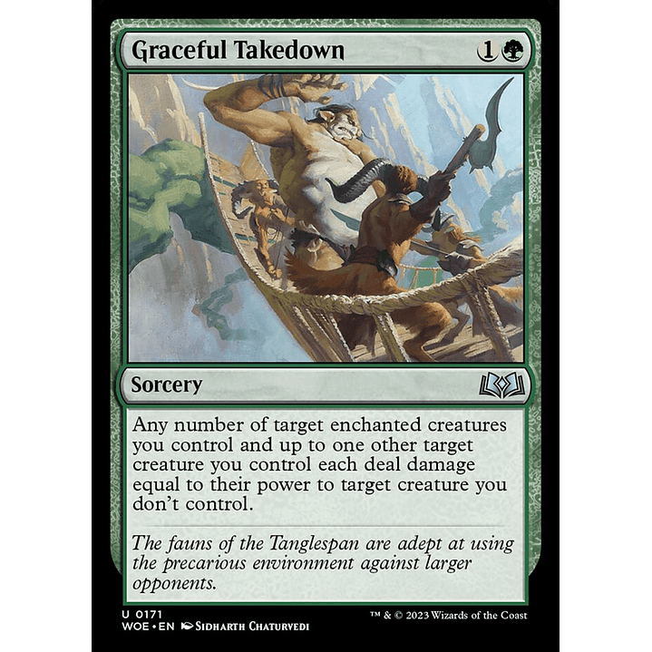 Graceful Takedown | Español | NM | WOE 1