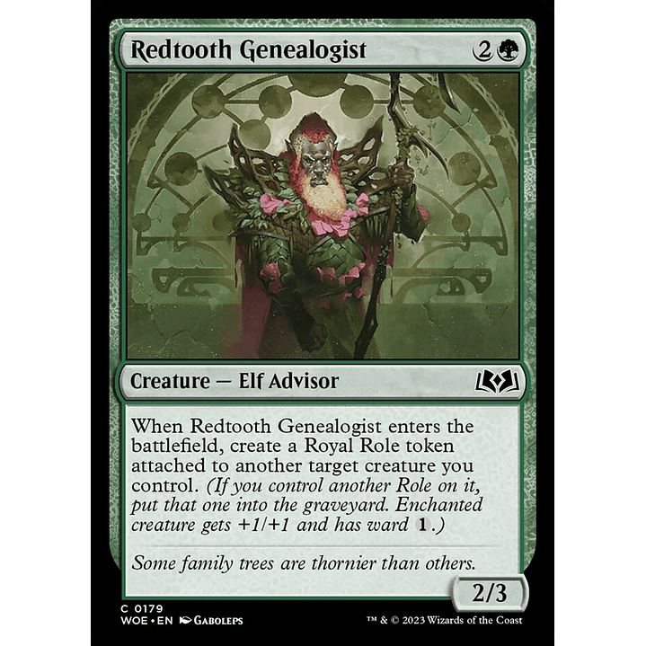 Redtooth Genealogist | Español | NM | WOE 1