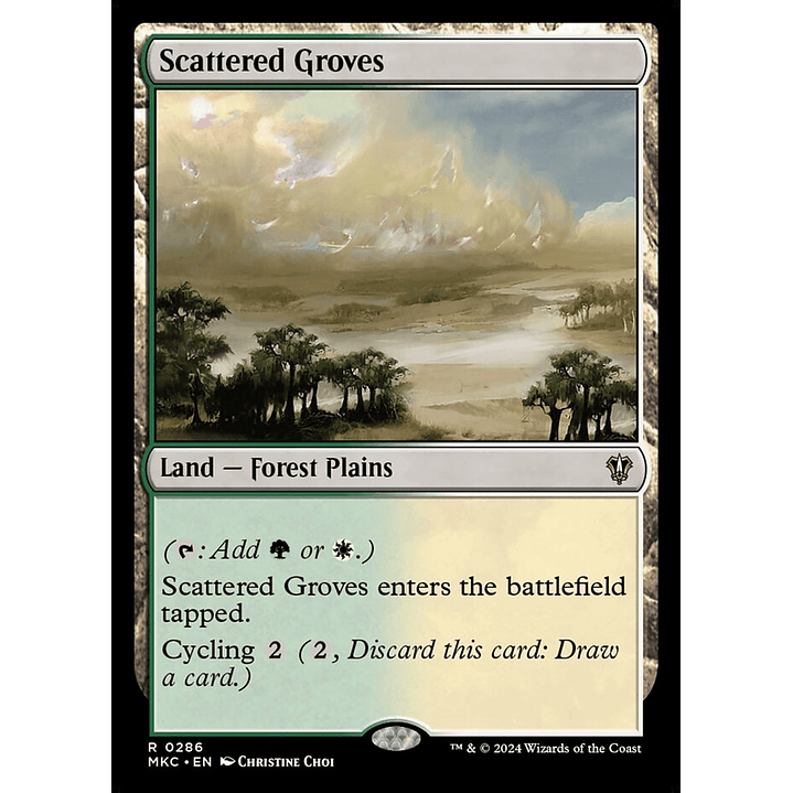 Scattered Groves | Inglés | NM | MKC 1