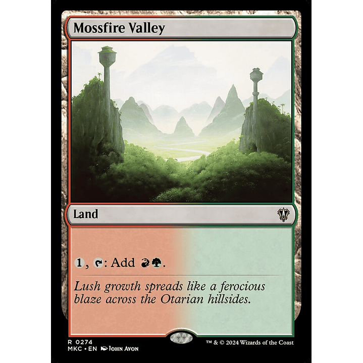 Mossfire Valley | Inglés | NM | MKC 1