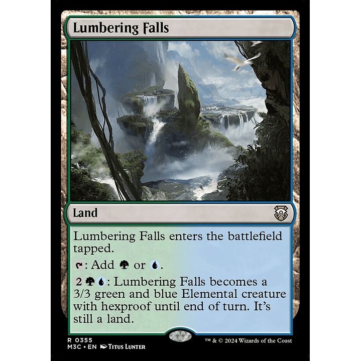 Lumbering Falls | Inglés | NM | M3C 1