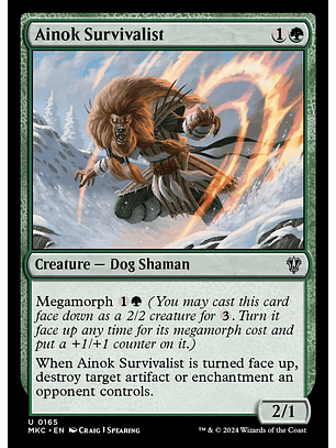 Ainok Survivalist | Inglés | NM | MKC