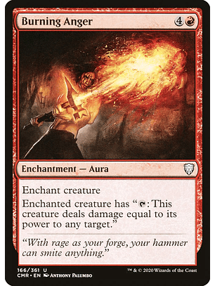 Burning Anger | Español | NM | CMR