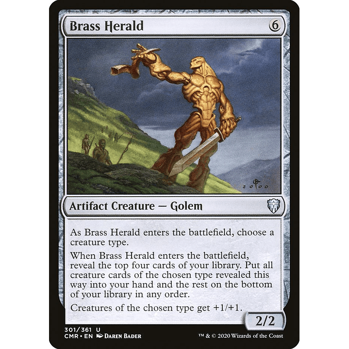 Brass Herald | Español | NM | CMR 1