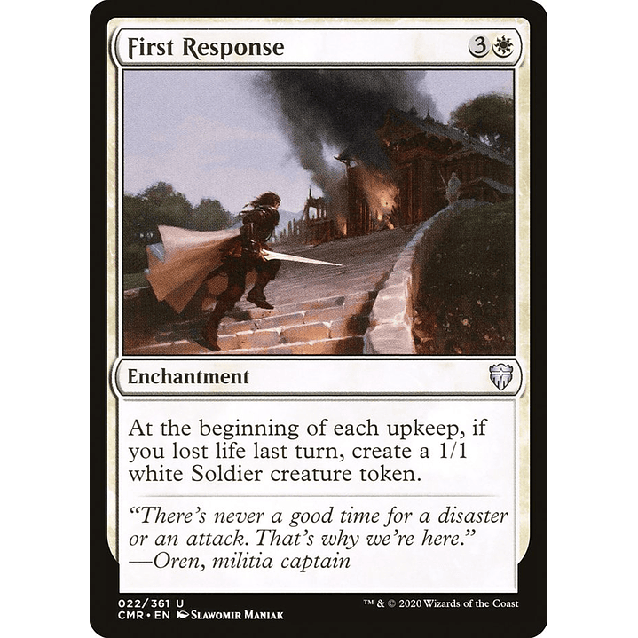 First Response | Español | NM | CMR 1