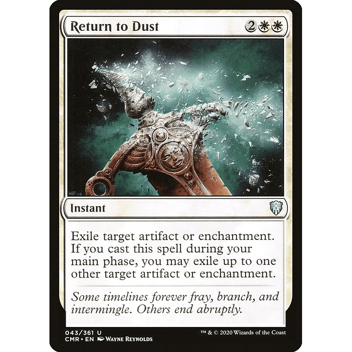 Return to Dust | Español | NM | CMR 1