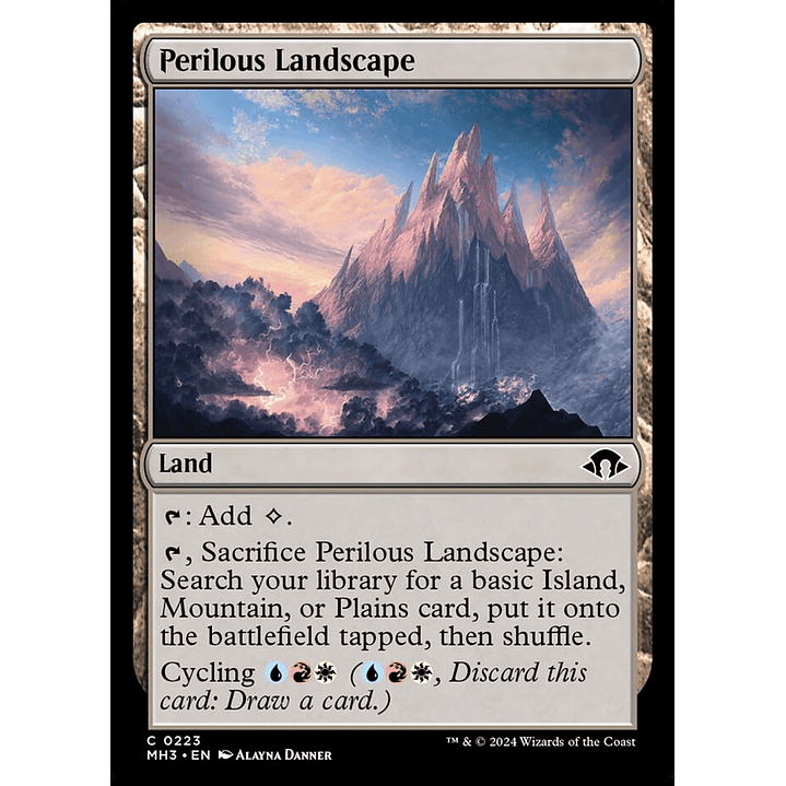 Perilous Landscape | Español | NM | MH3 1