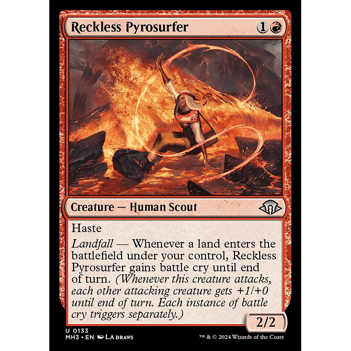 Reckless Pyrosurfer | Español | NM | MH3 1