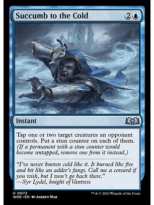 Succumb to the Cold | Español | NM | WOE