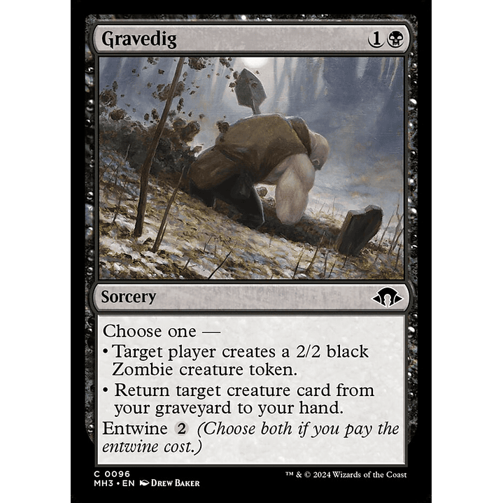 Gravedig | Español | NM | MH3 1