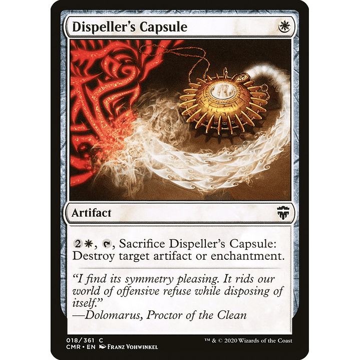 Dispeller's Capsule | Español | NM | CMR 1
