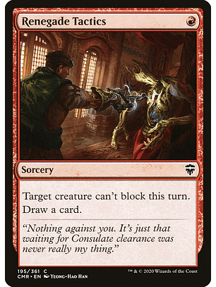 Renegade Tactics | Español | NM | CMR