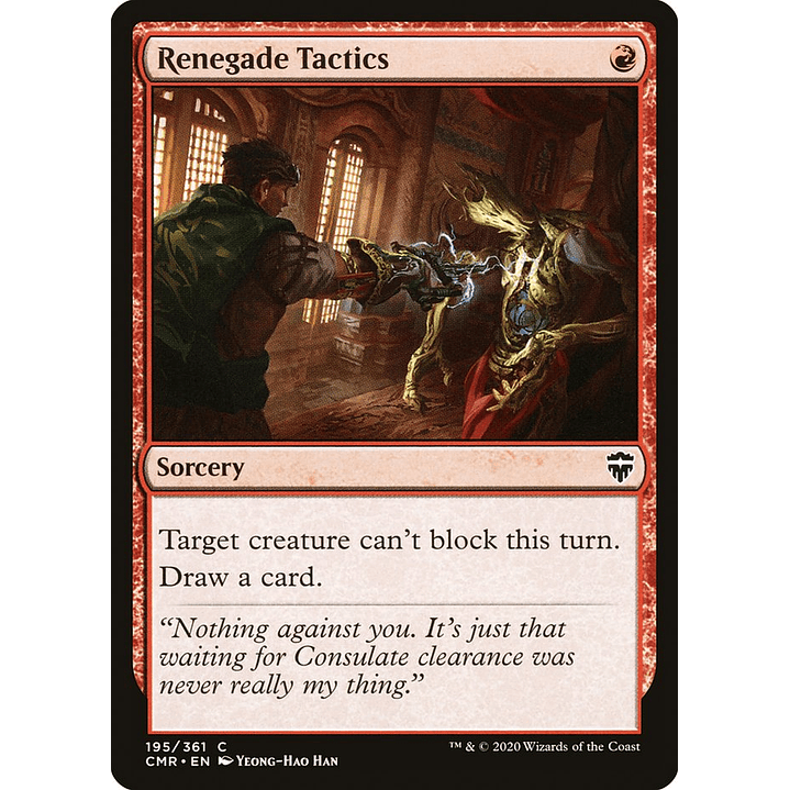 Renegade Tactics | Español | NM | CMR 1