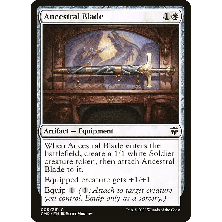 Ancestral Blade | Español | NM | CMR 1