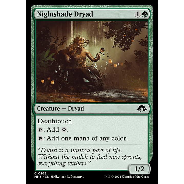 Nightshade Dryad (foil) | Inglés | NM | MH3 1