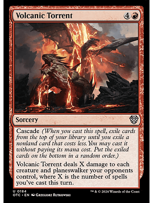 Volcanic Torrent | Español | NM | OTC