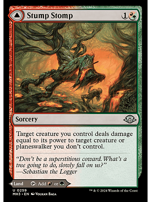 Stump Stomp // Burnwillow Clearing | Inglés | NM | MH3